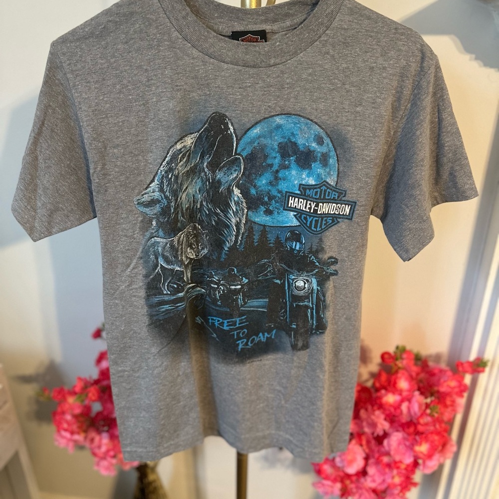 Harley-Davidson Gray Kids T-Shirt